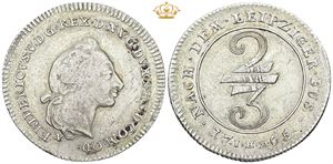 2/3 Thaler 1765, Oldenborg - sjælden