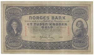 1000 kr 1938