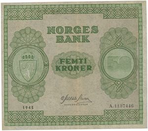 50 kr 1945