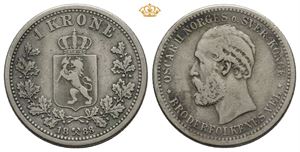 1 krone 1888