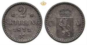 2 Skilling 1871