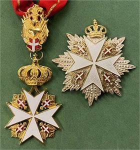 Order of St. John of Jerusalem. Kommandørkors med ordensstjerne