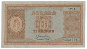 10 kroner 1945. C5265541