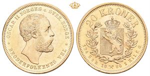 20 kroner 1886