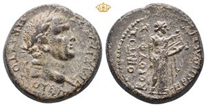 PHRYGIA, Hierapolis. Vespasian, AD 69-79. Æ assarion (20 mm, 6,68 g).