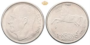 1 krone 1968