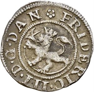 Frederik III 1648-1670. 2 skilling 1669. S.76