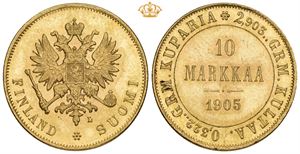 10 Markkaa 1905 L