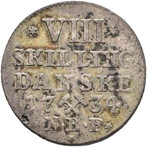 8 skilling 1734