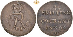 4 skilling courant 1809. S.7